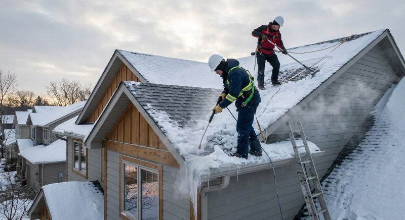 Ice Dam Removal in Oklahoma City, OK