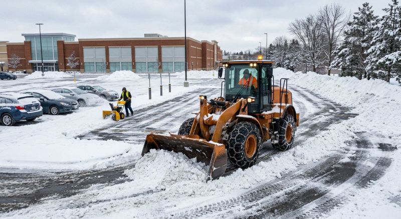 Parking Area Snow Removal in Brooklyn, NY