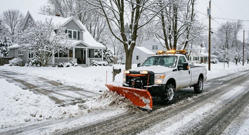 Residential Snow Plowing in Long Island, NY