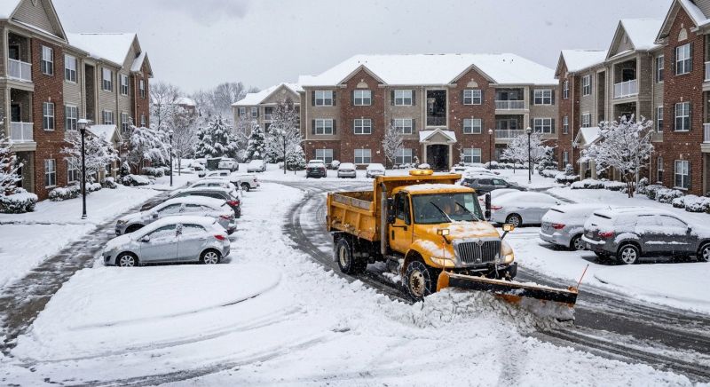 Apartment Snow Plowing in New York, NY