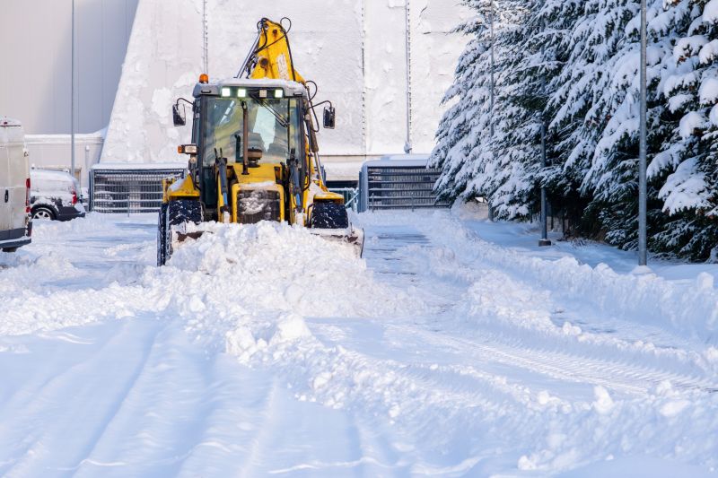 Commercial Snow Plowing