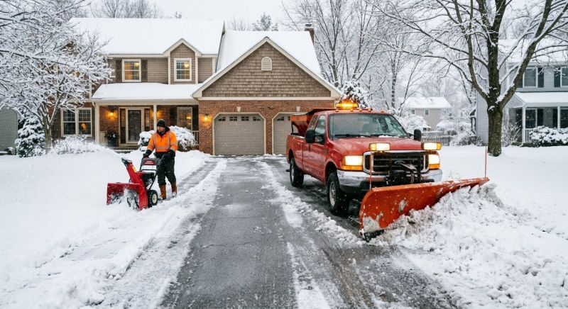 Driveway Snow Plowing in Brooklyn, NY