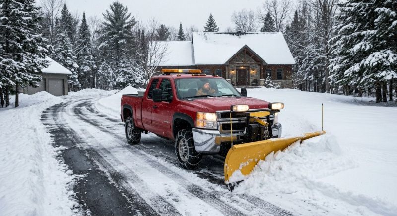 Driveway Snow Plowing in Long Island, NY