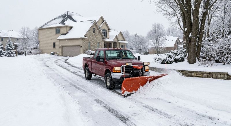 Driveway Snow Plowing in Long Island, NY