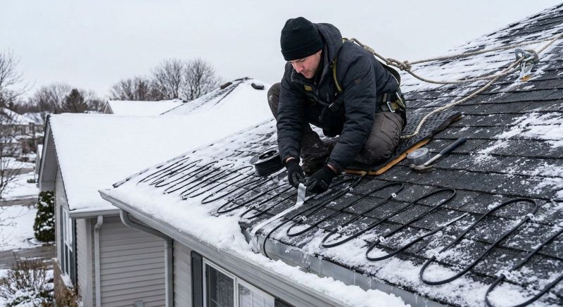 Heat Tape Installation in Puyallup, WA