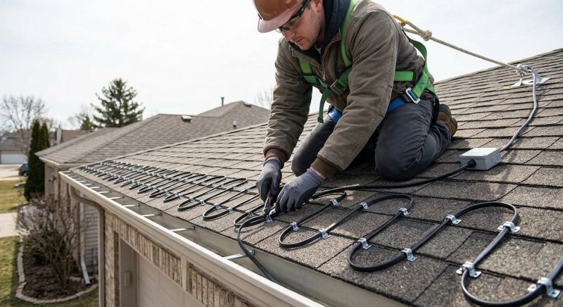 Heat Tape Installation in Puyallup, WA