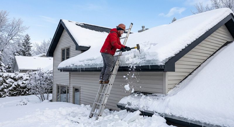 Ice Dam Removal in Oklahoma City, OK
