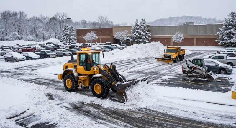 Parking Area Snow Removal in New York, NY