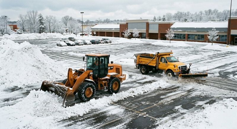 Parking Lot Snow Plowing in Long Island, NY