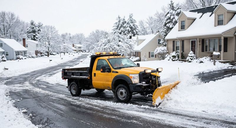 Residential Snow Plowing in Long Island, NY