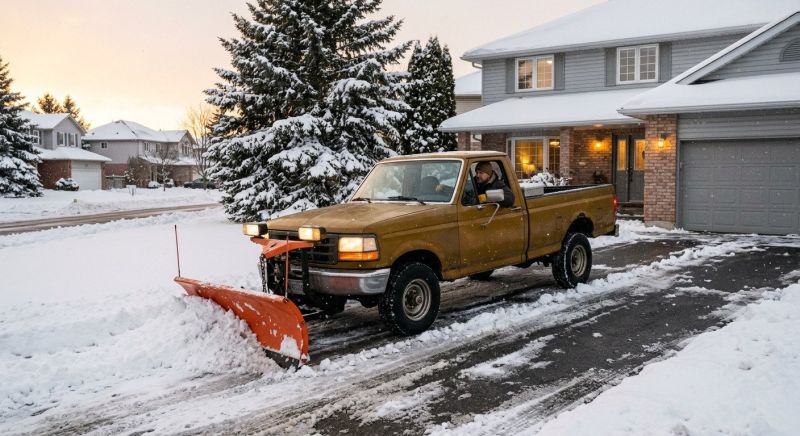 Residential Snow Plowing in Brooklyn, NY