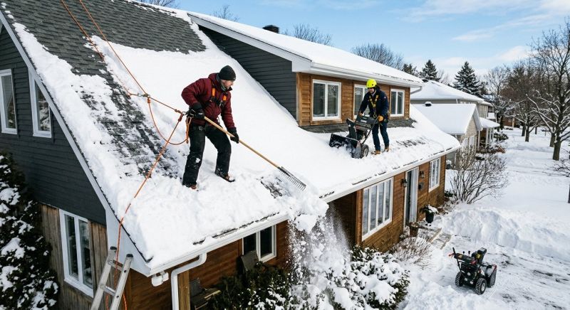 Roof Snow Removal in New York, NY