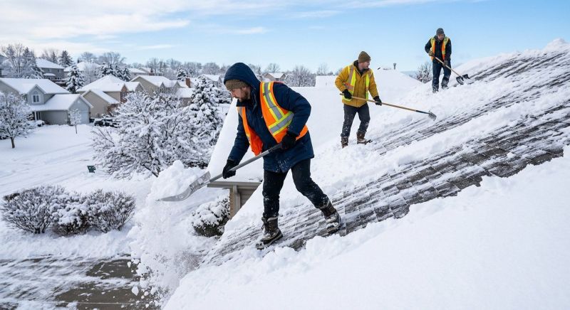 Rooftop Snow Removal in Brooklyn, NY