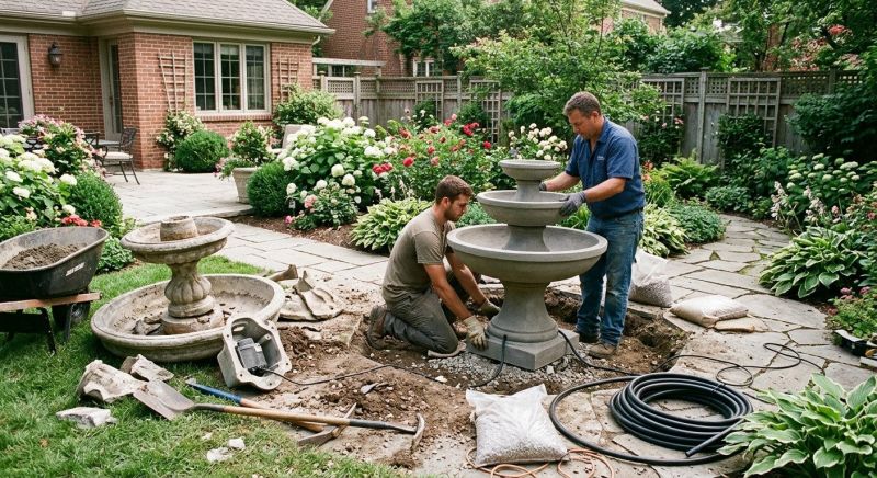 Water Garden Installation in Honolulu, HI
